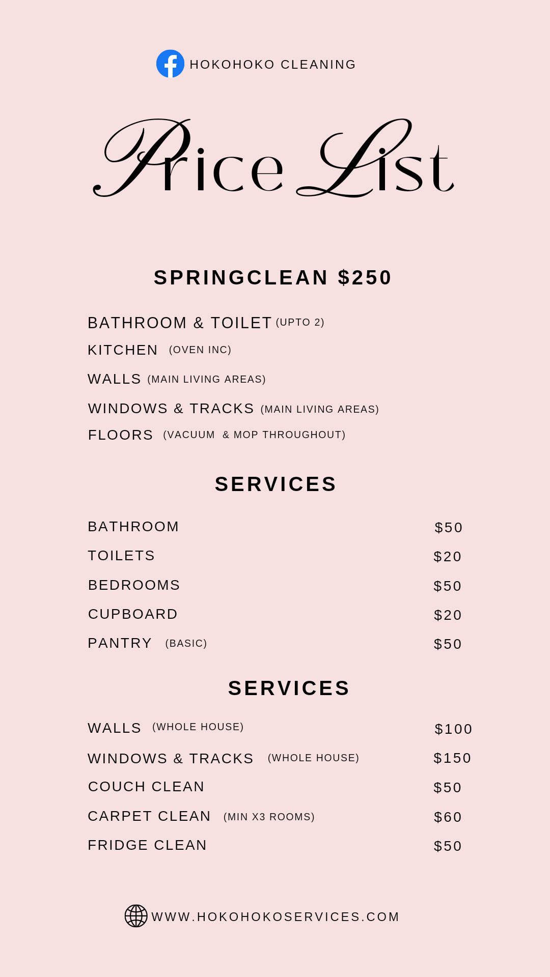 SPRINGCLEAN VOUCHER